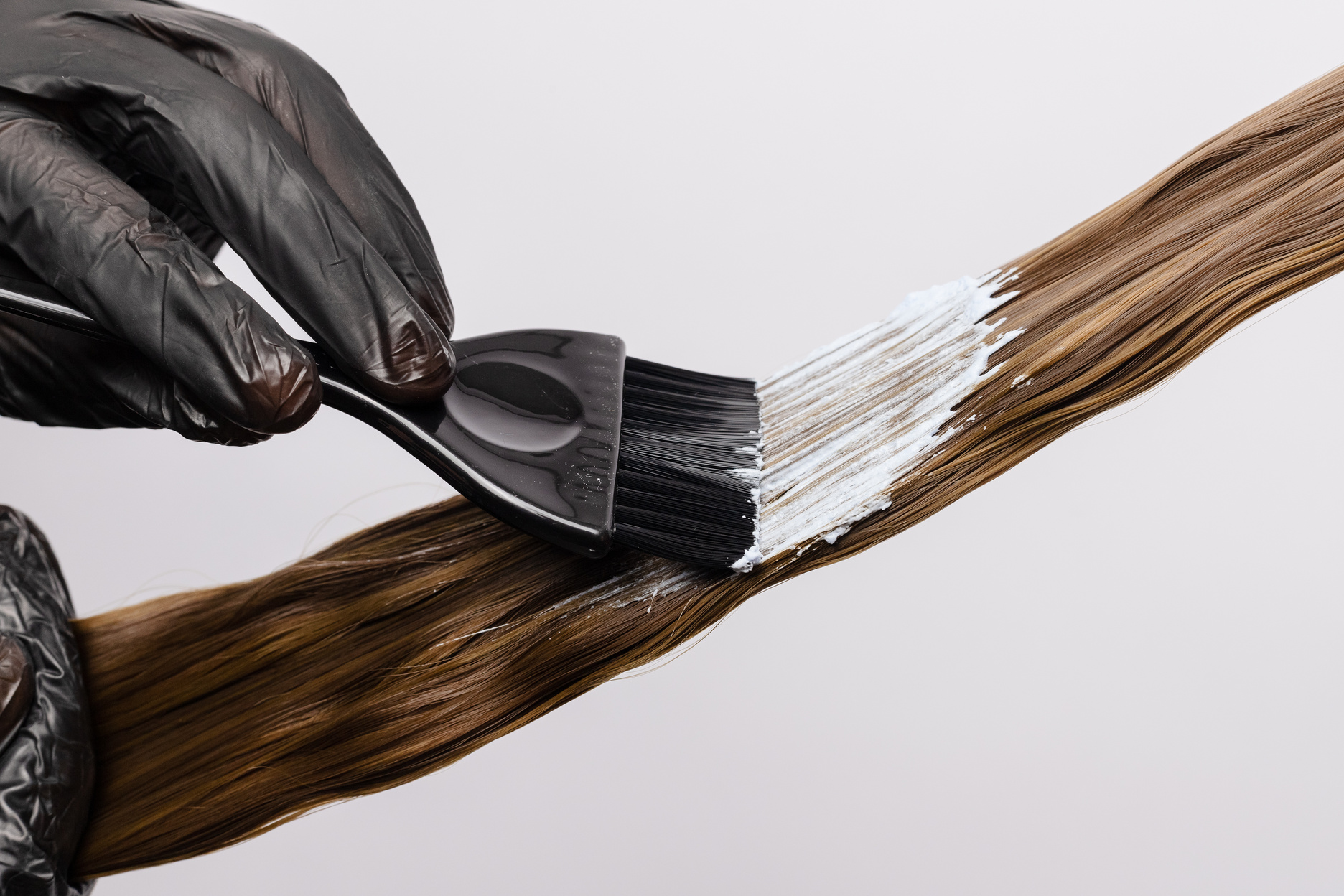 Conceptual Salon Services Hairdresser Coloring Hair